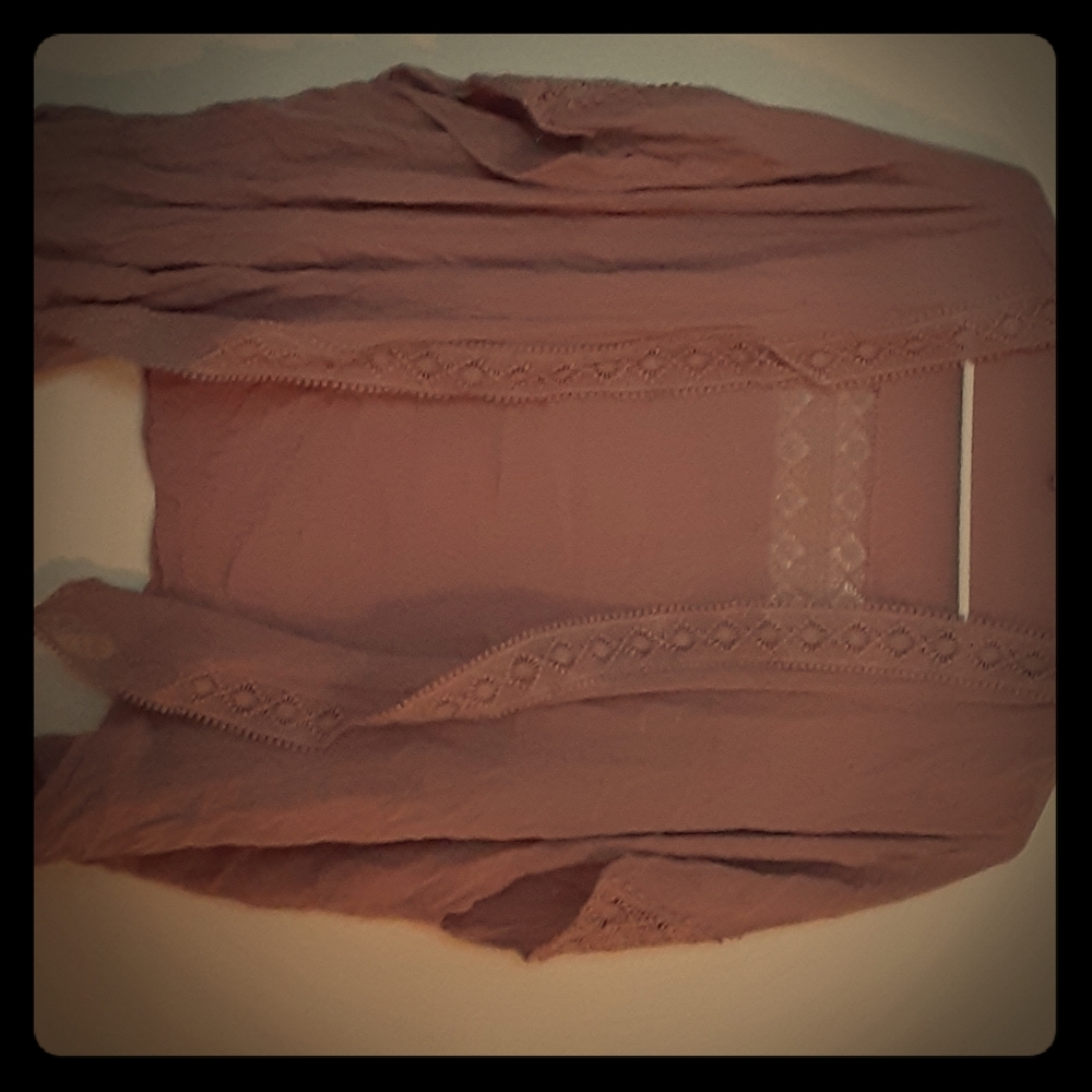 Mauve cardigan